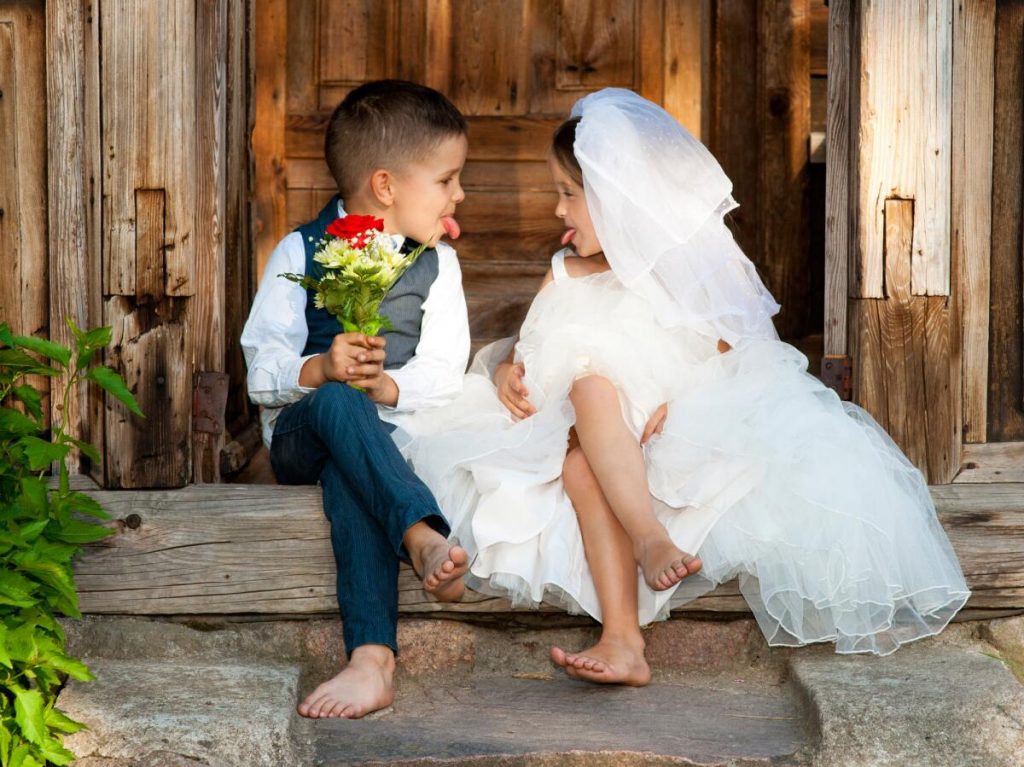Роль и место детей на свадьбе.